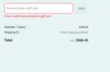 JoyBuy coupon verification screenshot