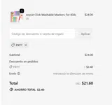 PXYT coupon verification screenshot