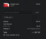 AFL_JV coupon verification screenshot