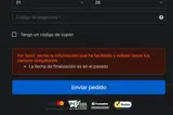 WINPC40JS coupon verification screenshot