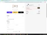 Joy Susan coupon verification screenshot