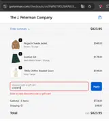 CODE10 coupon verification screenshot