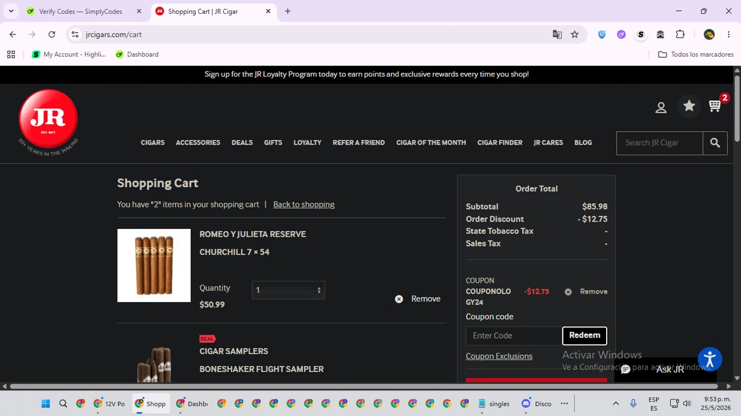 jr tobacco coupons JR Cigar Promo Codes