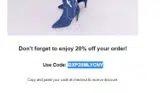 GXP20MLYCNY coupon verification screenshot