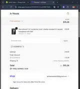 COUPERT10 coupon verification screenshot