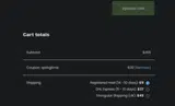 SPRINGTIME coupon verification screenshot