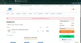 Judaica Web Store coupon verification screenshot