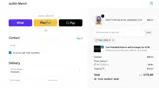 WELCOME10 coupon verification screenshot