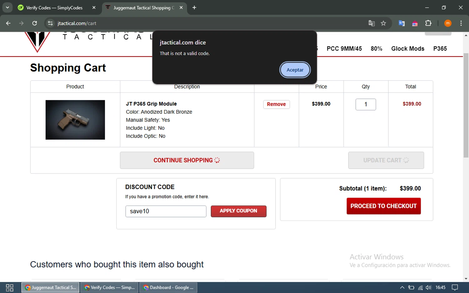 Juggernaut Tactical discount code screenshot showing code save10 applied at Juggernaut Tactical checkout page. Uploaded by SimplyCodes community member EpicTracker8800 on Jan 2, 2025
