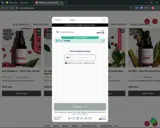 JUICY coupon verification screenshot