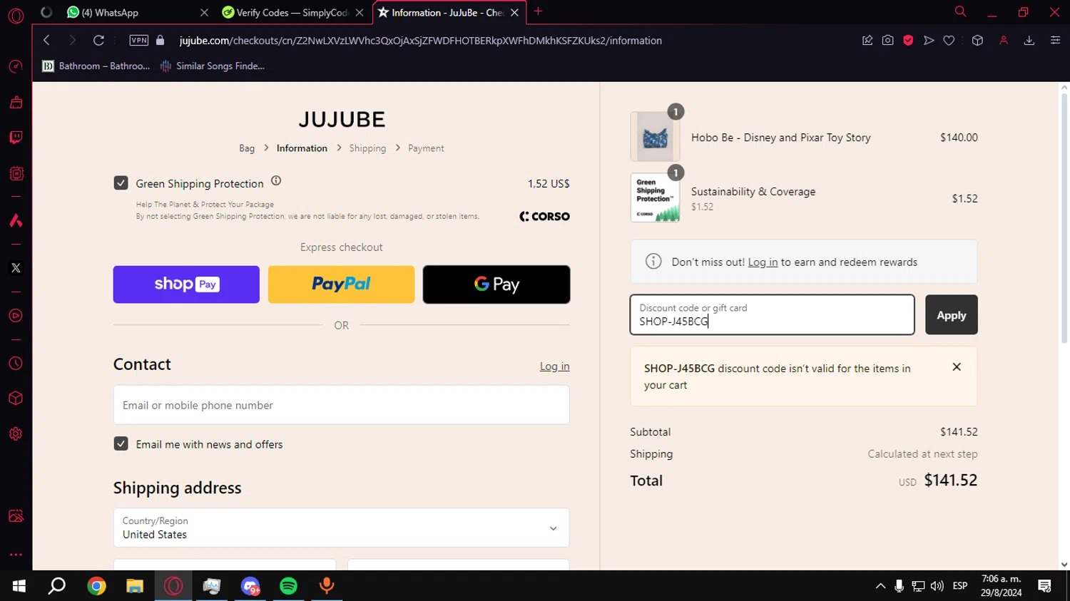 how to use JuJuBe coupons