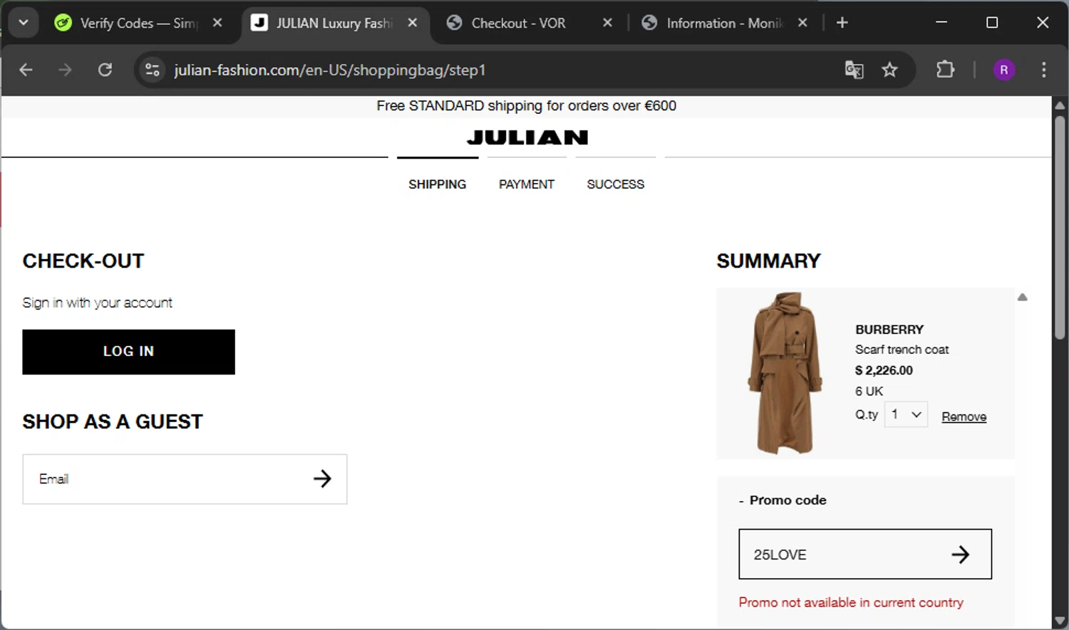 burberry uk discount code