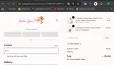 WELCOME10 coupon verification screenshot