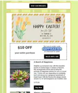 HAPPYEASTER coupon verification screenshot