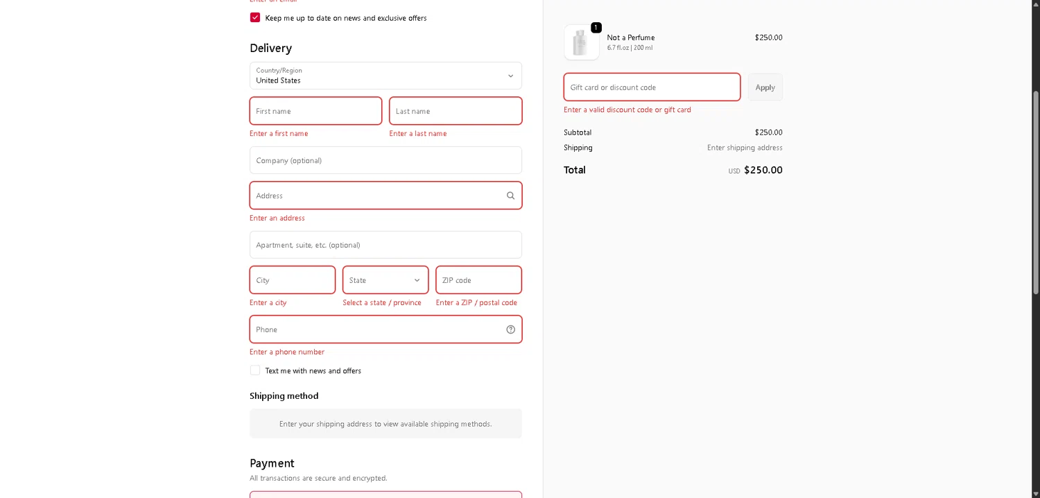Juliette has a Gun discount code screenshot showing code ALLURE15 applied at Juliette has a Gun checkout page. Uploaded by SimplyCodes community member VictoriousFinder4393 on Feb 22, 2026