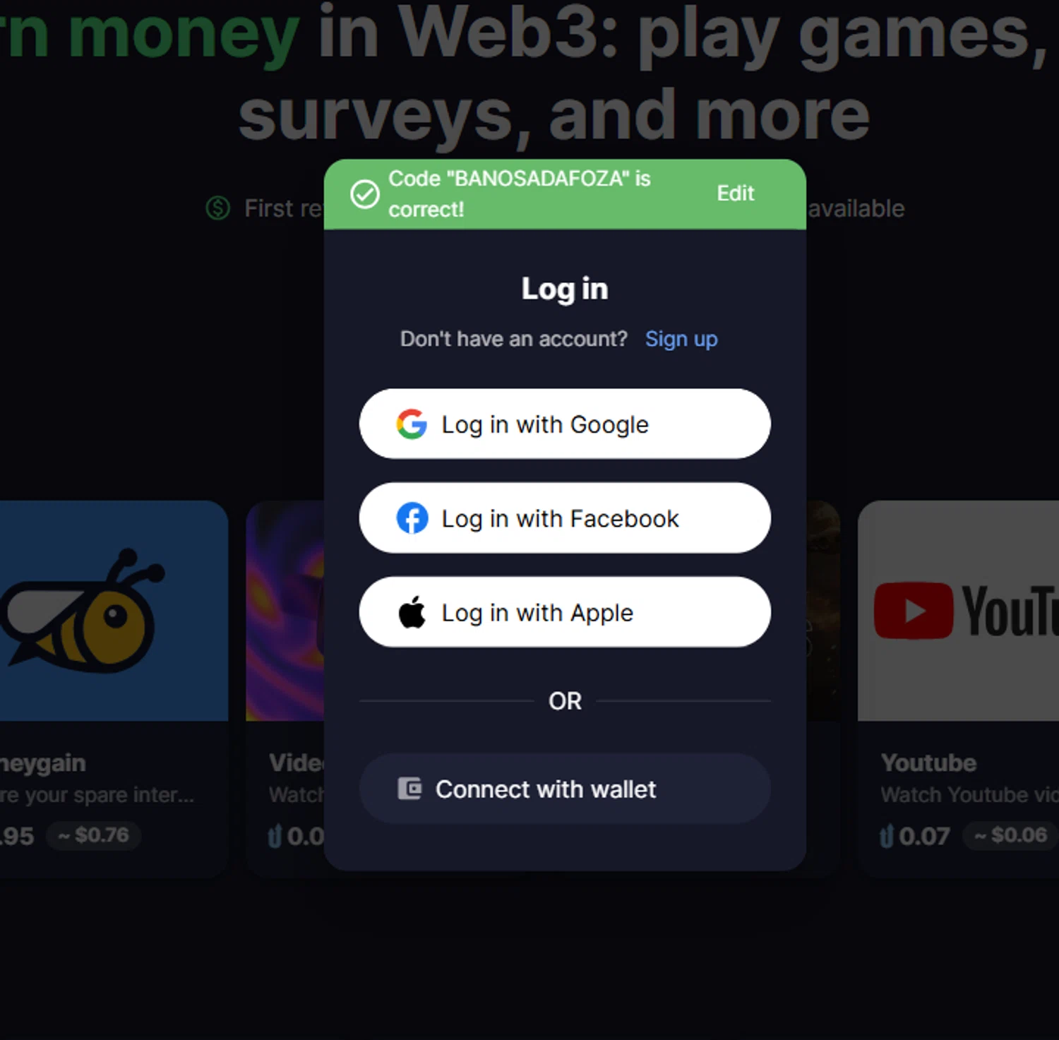 JumpTask.io promo code screenshot showing code BANOSADAFOZA applied at JumpTask.io checkout page. Uploaded by SimplyCodes community member MrWolf on Nov 14, 2025