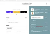 JJ20 coupon verification screenshot