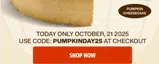 pumpkinday25 coupon verification screenshot