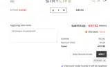 VITA15 coupon verification screenshot