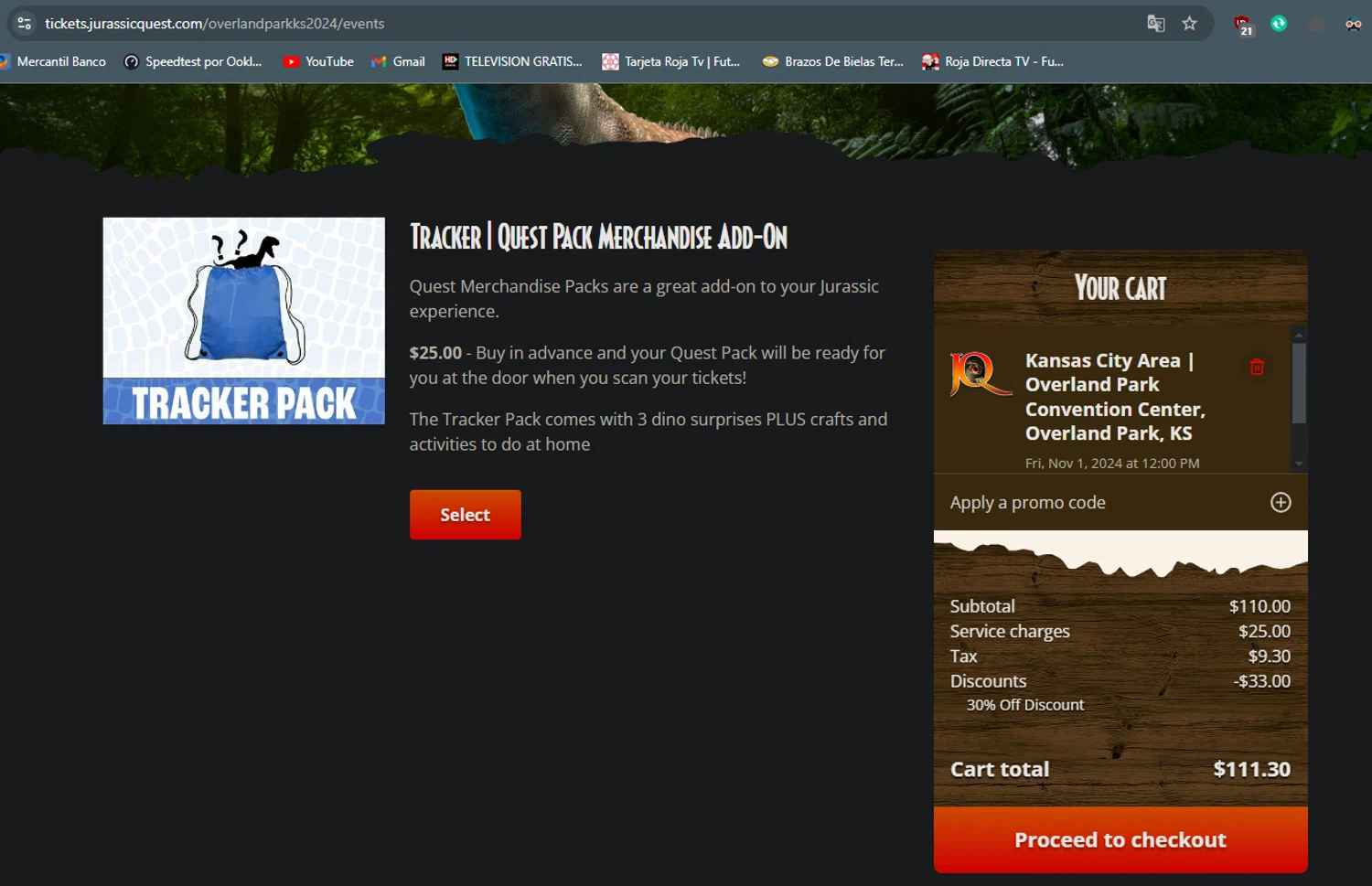 how to use Jurassic Quest coupons