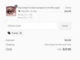 THALALA coupon verification screenshot