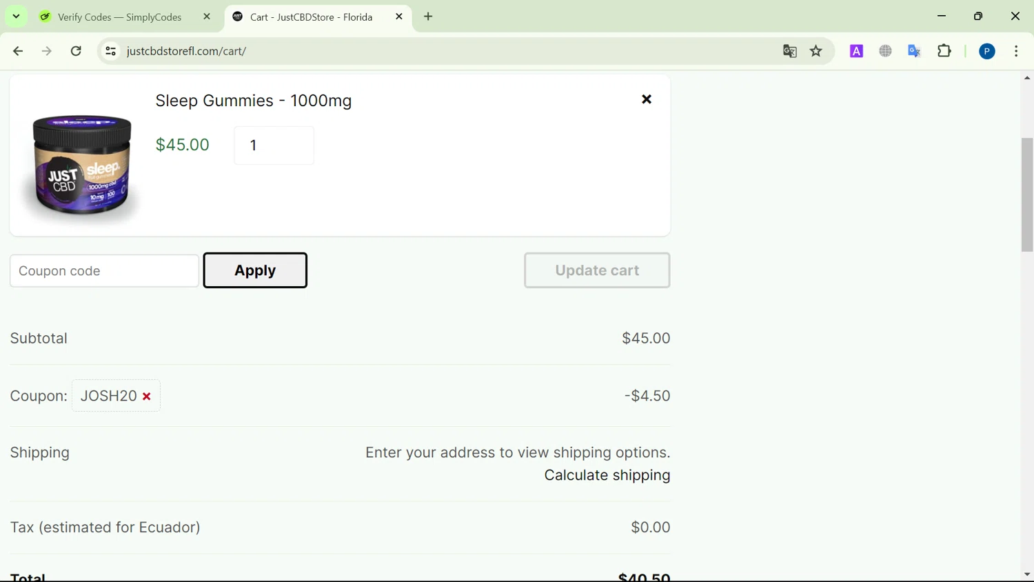 Just CBD Promo Codes 25 Off May 2024