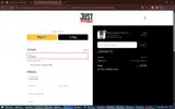 Just Coffee Co-op coupon verification screenshot
