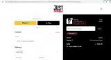 Just Coffee Co-op coupon verification screenshot