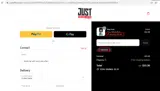 Just Coffee Co-op coupon verification screenshot