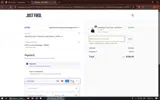 JUST FRED coupon verification screenshot