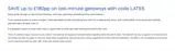 LATE6 coupon verification screenshot