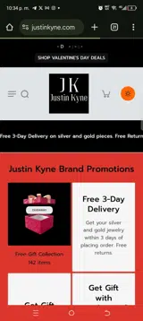 JUSTINKYNE12 coupon verification screenshot