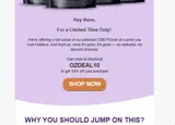 OZDEAL10 coupon verification screenshot