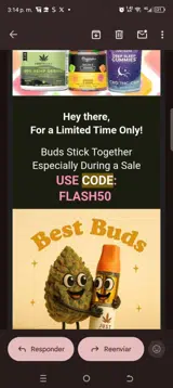 Flash50 coupon verification screenshot