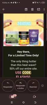 Flash50 coupon verification screenshot