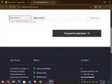 Just Kratom coupon verification screenshot