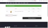 Just Kratom coupon verification screenshot