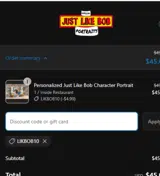 LIKBOB10 coupon verification screenshot