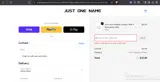 Tiffany coupon verification screenshot