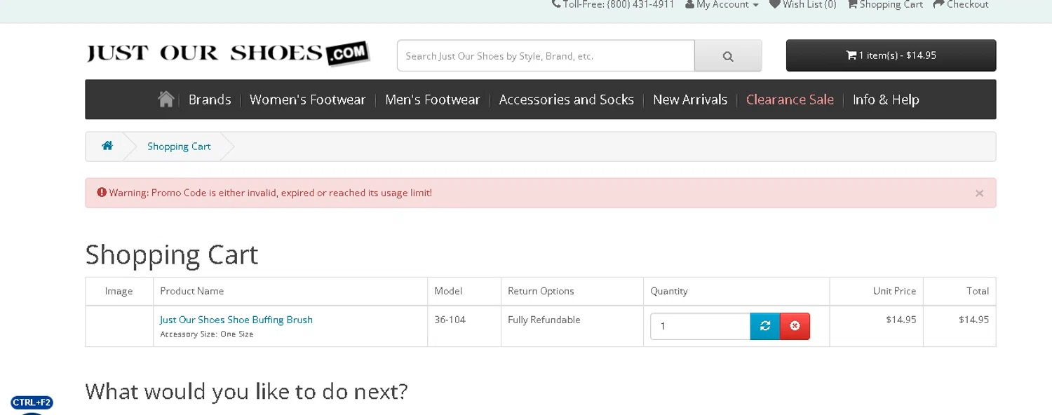Just Our Shoes promo code screenshot showing code SAVEBIG applied at Just Our Shoes checkout page. Uploaded by SimplyCodes community member tuvalu10 on Sep 27, 2025
