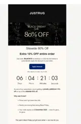 BLACK10 coupon verification screenshot