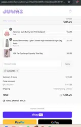LUISGABA coupon verification screenshot