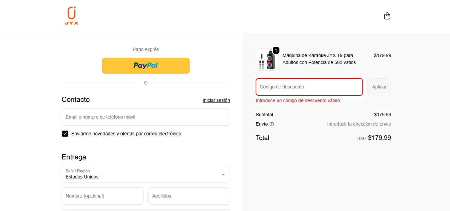 JYX discount code screenshot showing code jyxlove applied at JYX checkout page. Uploaded by SimplyCodes community member MoneyHunter5624 on Nov 6, 2025