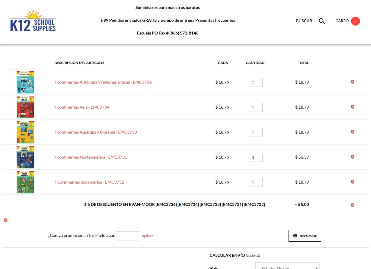 where to use K12SchoolSupplies.net promo code box