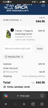 PASCALTTW coupon verification screenshot