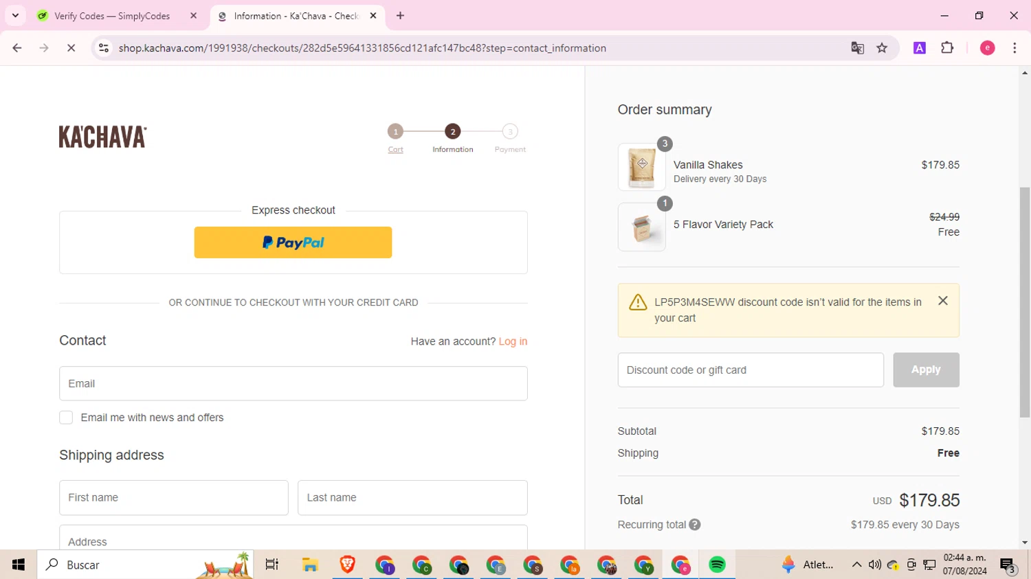 Ka'Chava Discount Codes 10 Off Promo Codes in August 2024 SimplyCodes