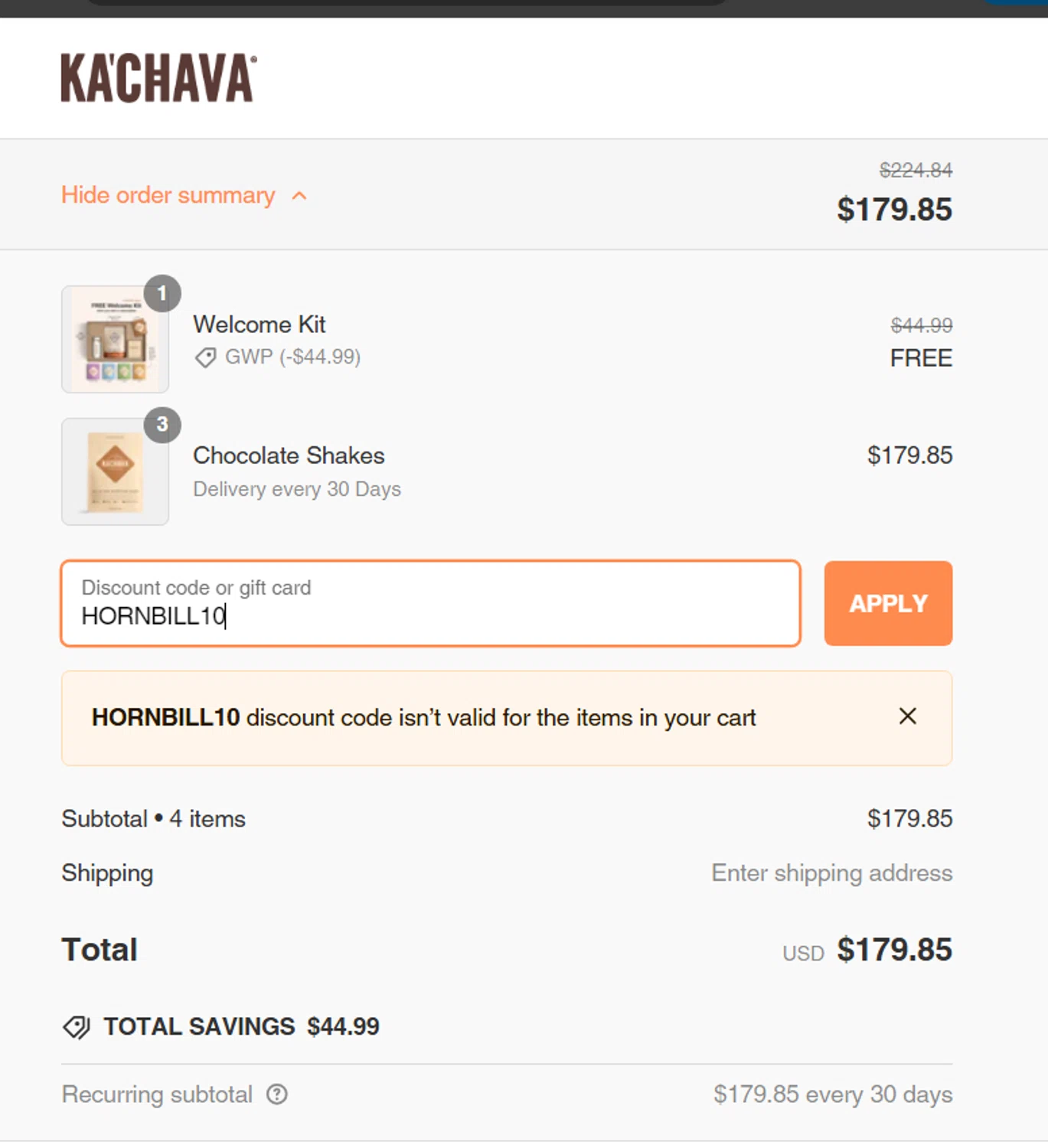 how to use Ka'Chava coupons