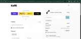 Kaffe Products coupon verification screenshot