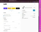 Kaffe Products coupon verification screenshot