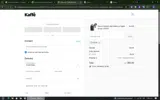Kaffe Products coupon verification screenshot